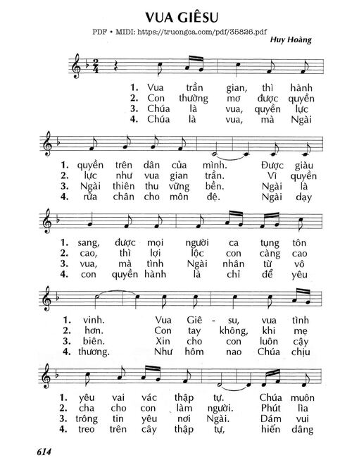 Vua Giêsu - Huy Hoàng