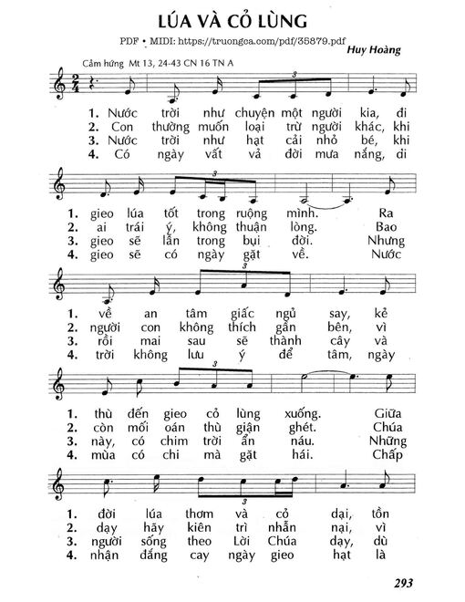 Lúa Và Cỏ Lùng (Cn16 Tna)