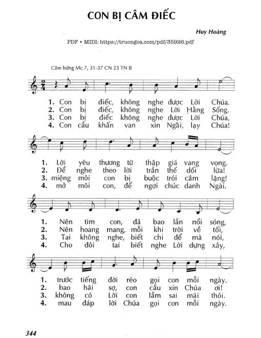 Con Bị Câm Điếc (Cn23 Tnb)