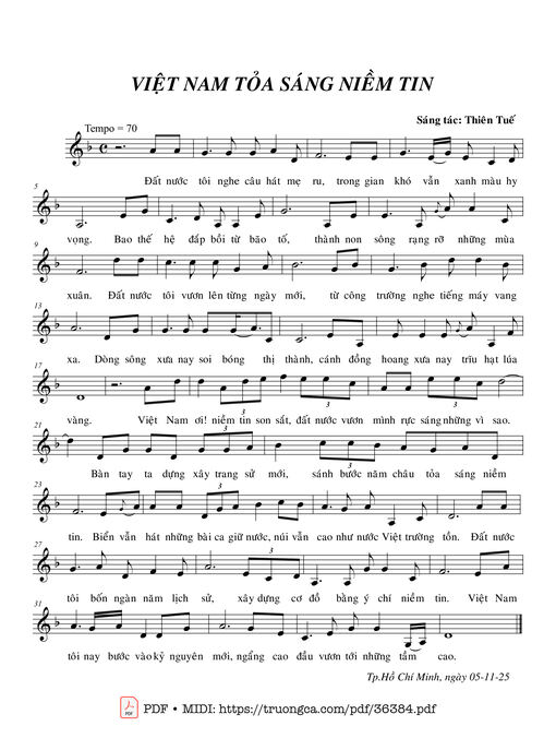 Việt Nam tỏa sáng niềm tin