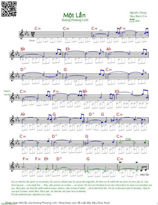 Một lần - Dương Phương Linh