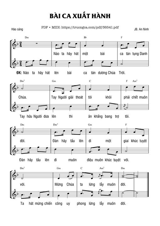 Bài Ca Xuất Hành