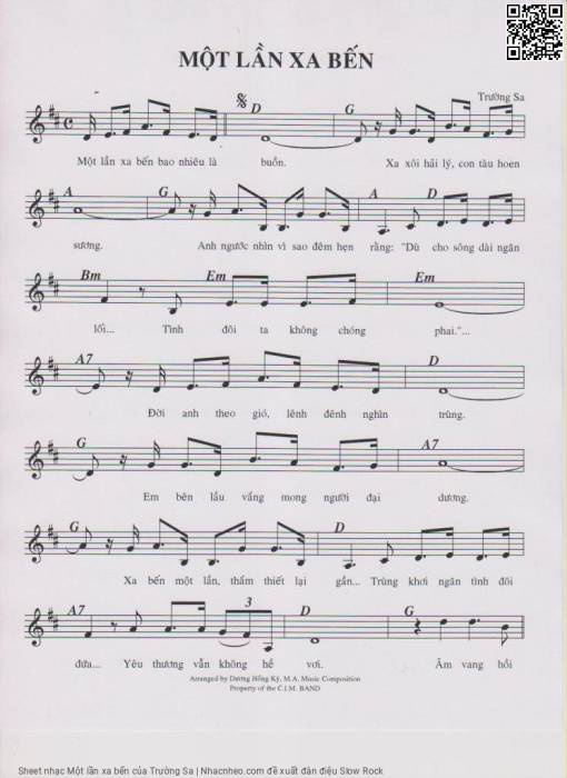 Một lần xa bến