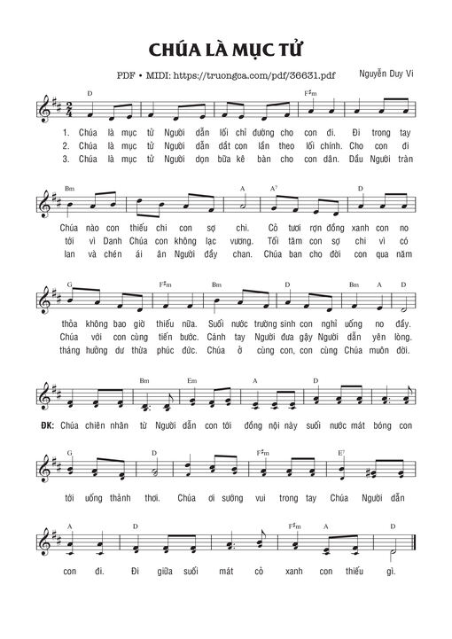 Chúa Là Mục Tử