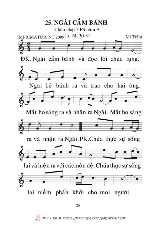 Ngài Cầm Bánh - Mi Trầm