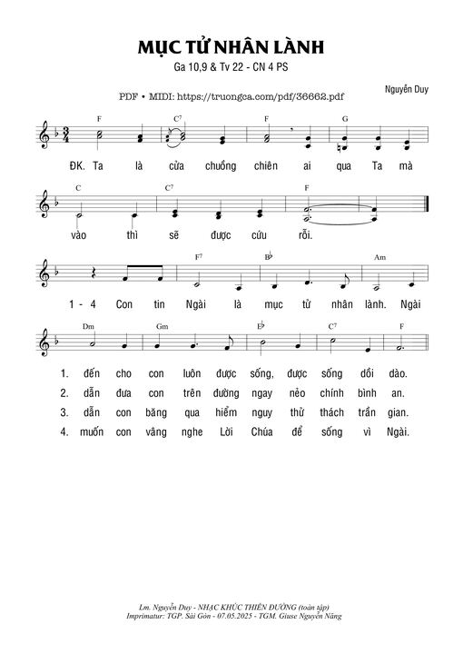 Mục Tử Nhân Lành