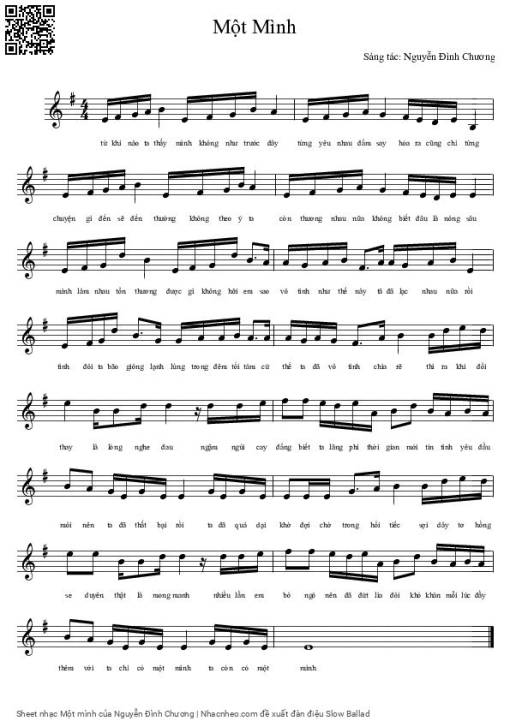 Một mình - Nguyễn Đình Chương