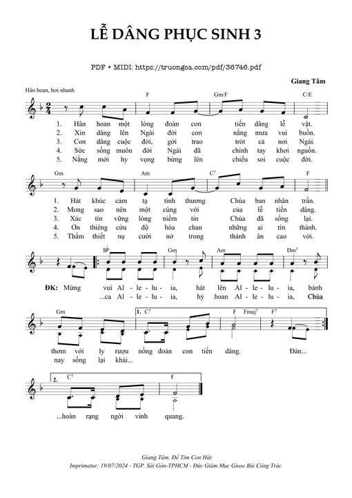 Lễ dâng Phục Sinh 3