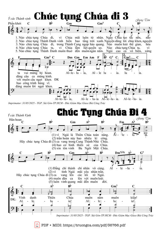 Chúc Tụng Chúa Đi 4