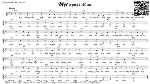 Một người đi xa