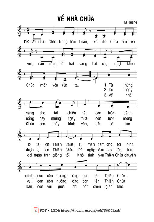 Về Nhà Chúa - Hải Nguyễn