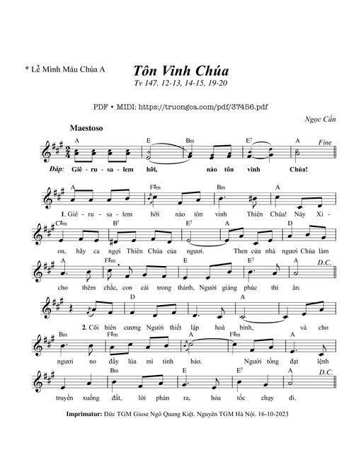 Thánh Vịnh 147, Tôn Vinh Chúa