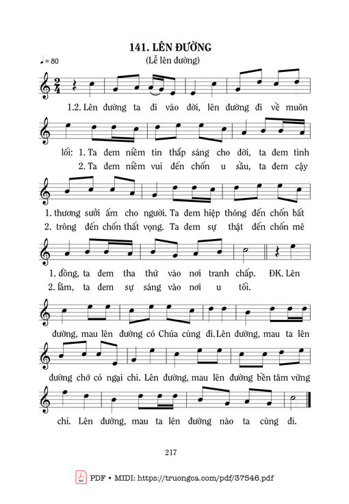 Lên Đường - Mi Trầm