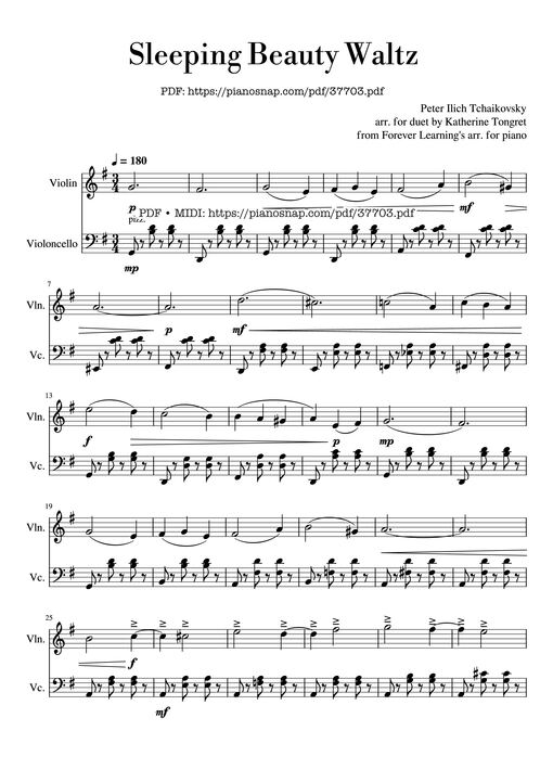 Sleeping Beauty Waltz
