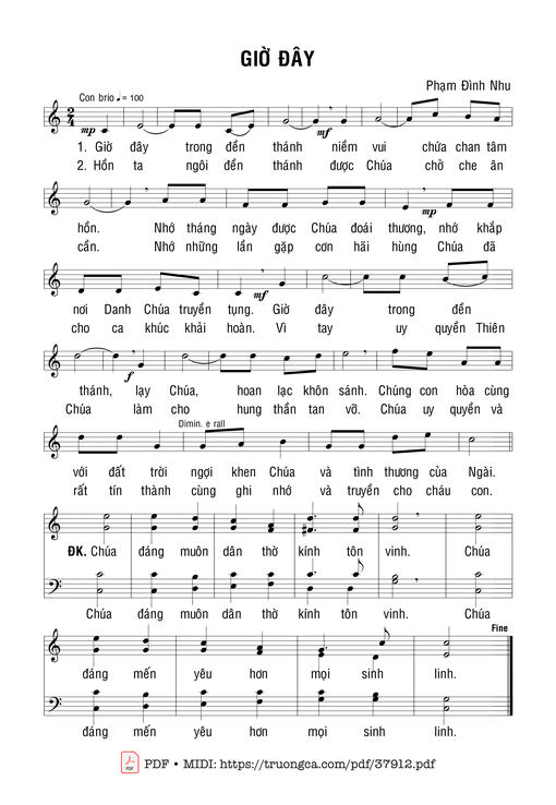 Giờ Đây - Phạm Đình Nhu
