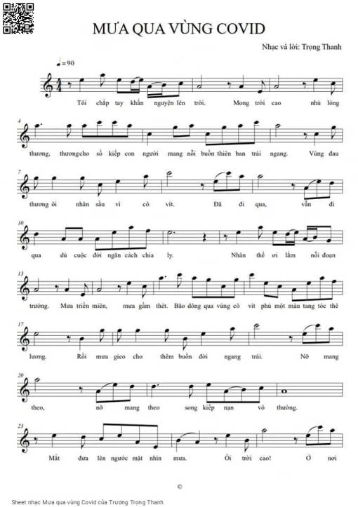 Mưa qua vùng Covid