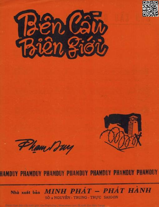 Sheet nhạc PDF bài Bên cầu biên giới