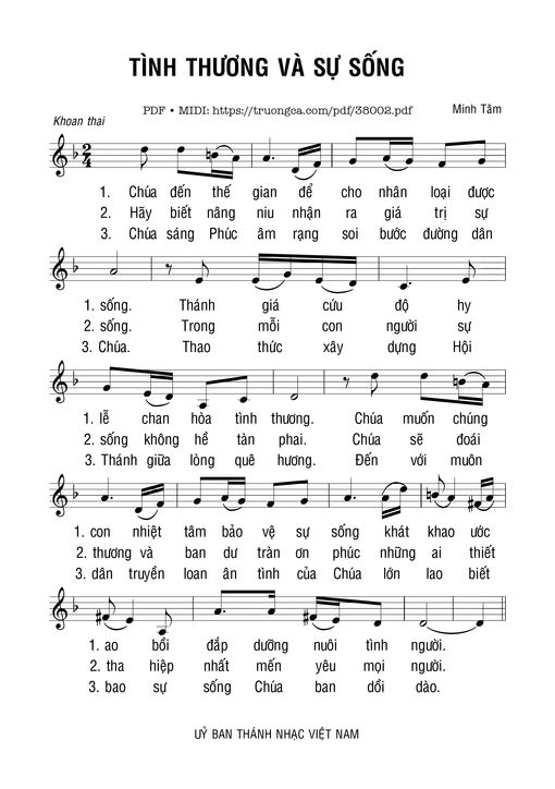 Tình Thương Và Sự Sống