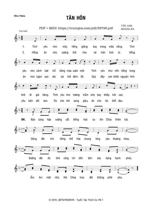 Tân Hôn - Tấn Anh &Amp; Hoàng Hà