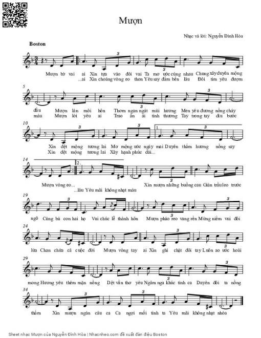 Mượn - Nguyễn Đình Hòa