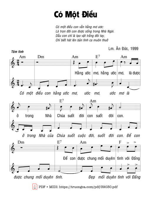 Có Một Điều - Ân Đức