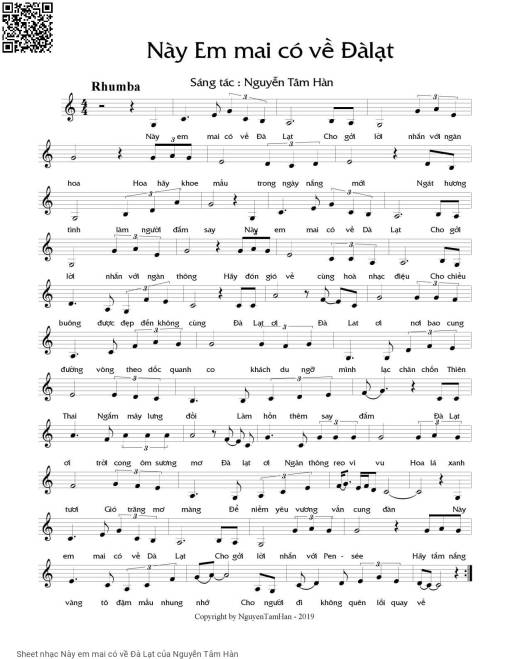 Này em mai có về Đà Lạt