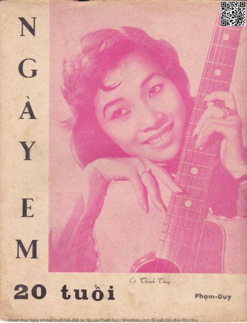 Sheet nhạc PDF bài Ngày em hai mươi tuổi (Nữ ca 10)