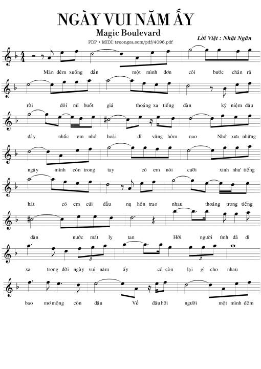 Ngày vui năm ấy (Magic Boulevard)