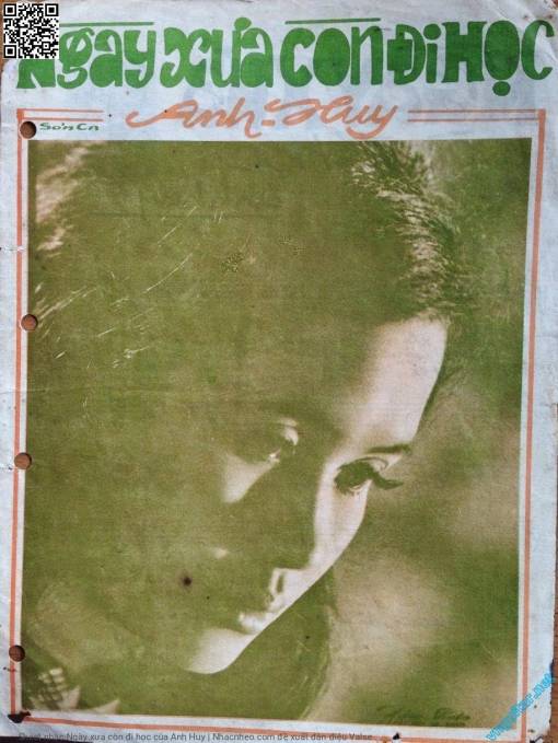 Sheet nhạc PDF bài Ngày xưa còn đi học