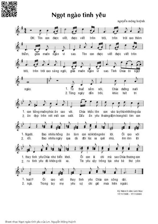 Ngọt ngào tình yêu