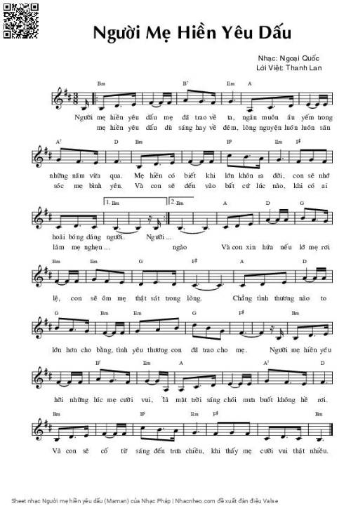 Người mẹ hiền yêu dấu (Maman)