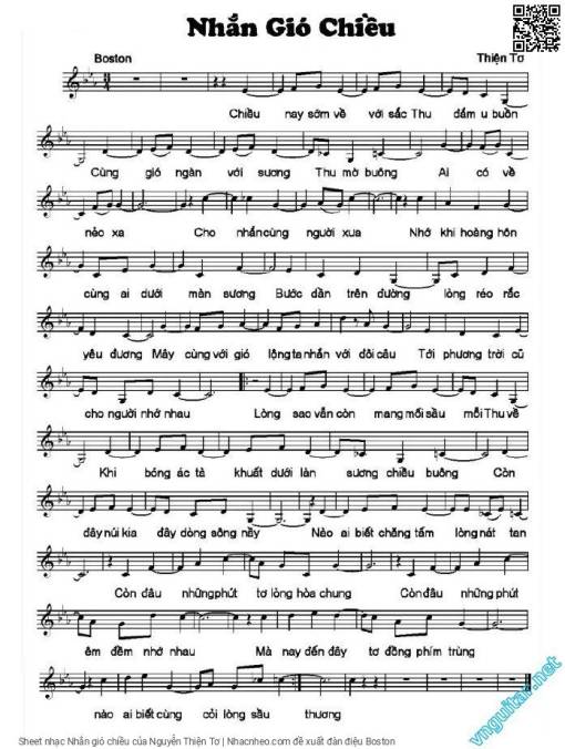 Nhắn gió chiều