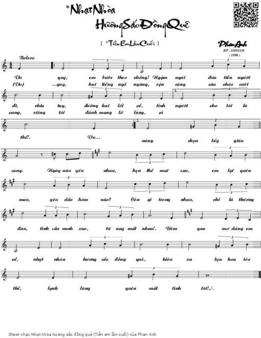 Nhạt nhòa hương sắc đồng quê (Tiễn em lần cuối)