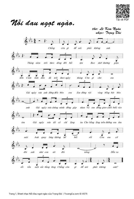 Nỗi đau ngọt ngào