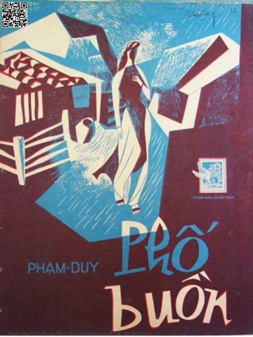 Sheet nhạc PDF bài Phố buồn - Phạm Duy