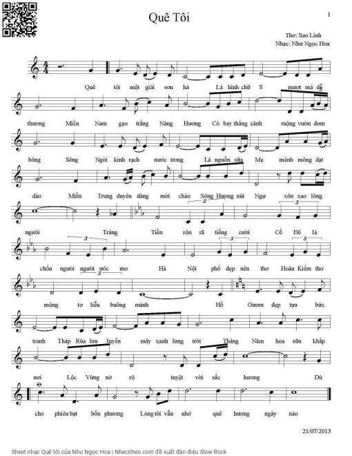 Quê tôi - Như Ngọc Hoa