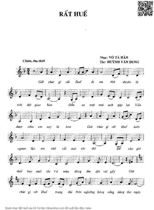 Rất Huế - Võ Tá Hân