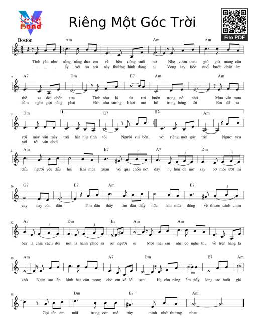 Riêng một góc trời