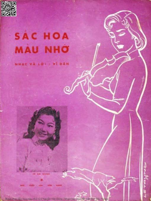Sheet nhạc PDF bài Sắc hoa màu nhớ