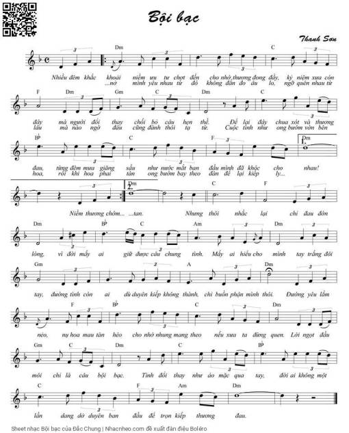 Bội bạc - Đắc Chung