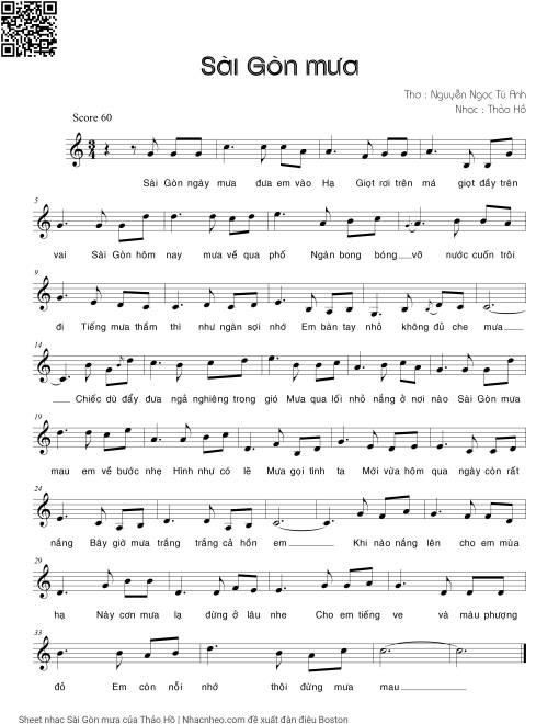 Sài Gòn mưa - Thảo Hồ
