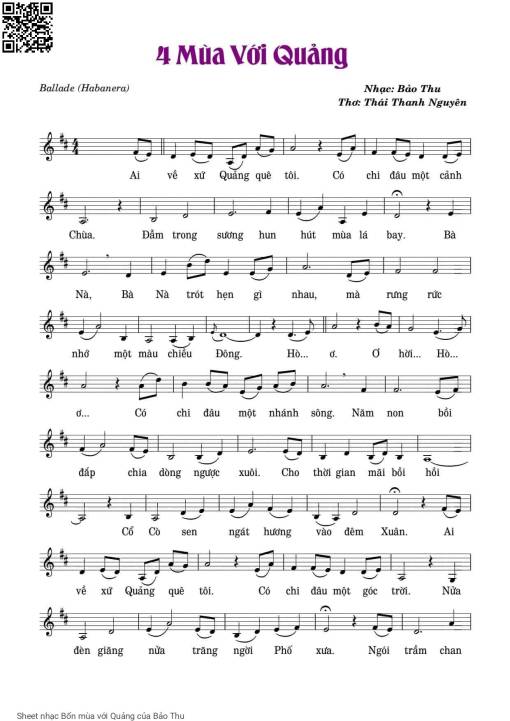 Bốn mùa với Quảng