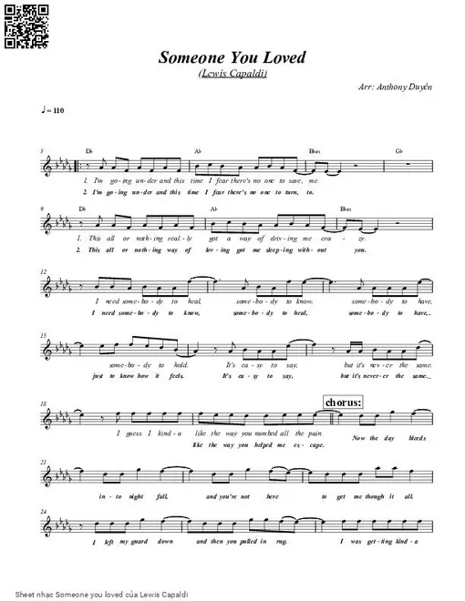 Someone you loved - Lewis Capaldi