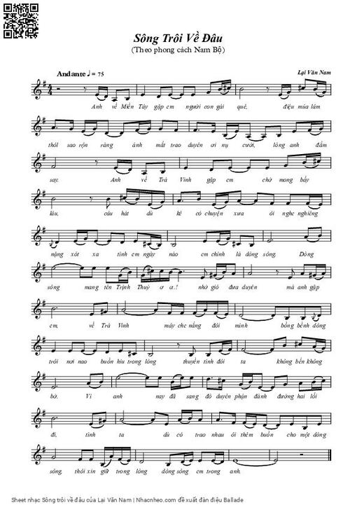 Sông trôi về đâu