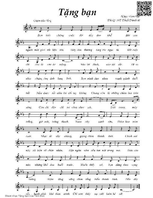 Tặng bạn - Tâm Đức