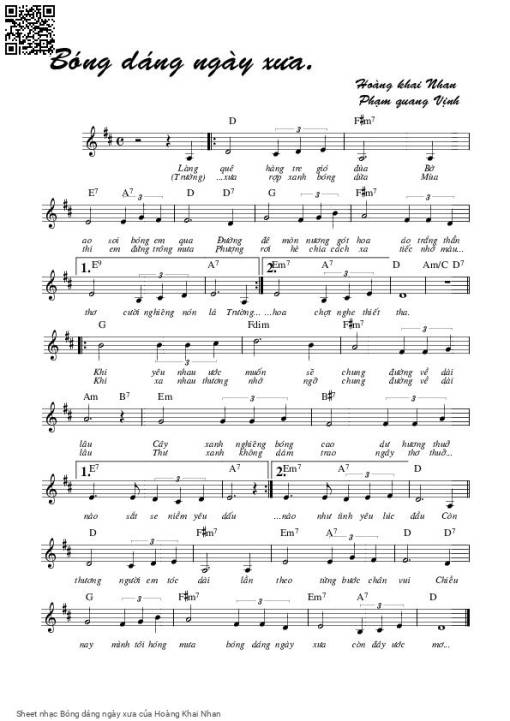 Bóng dáng ngày xưa