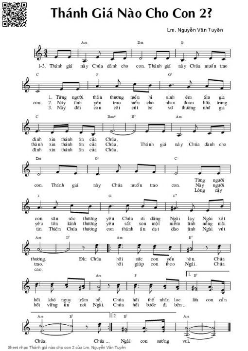 Thánh giá nào cho con 2