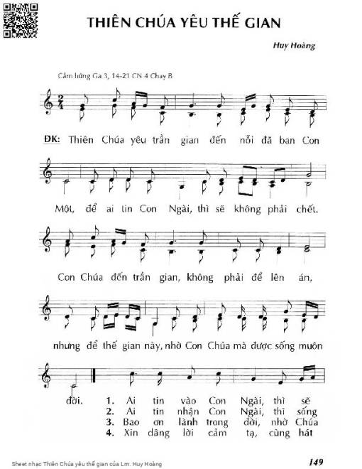 Thiên Chúa yêu thế gian