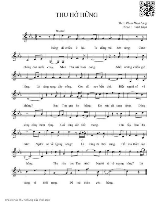 Thu hờ hững - Vĩnh Điện