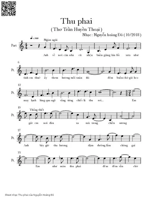 Thu phai - Nguyễn Hoàng Đô